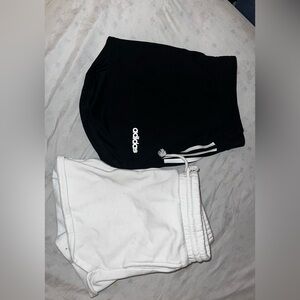 Adidas Short plus white shirt bundle 
White shirt from target